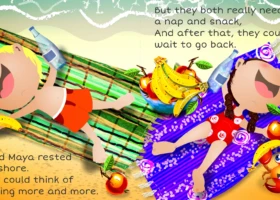 Alex & Maya Love to Surf