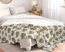 Green Bloom - Blanket