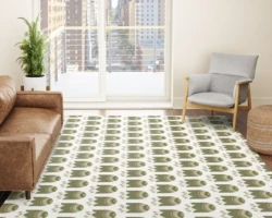 Green Bloom - Carpet