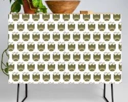 Green Bloom - Credenza