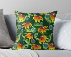 August - Throw Pillow