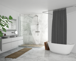 Circles - Shower Curtain