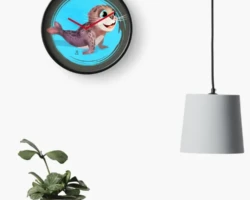 Sea Lion - Wall Clock
